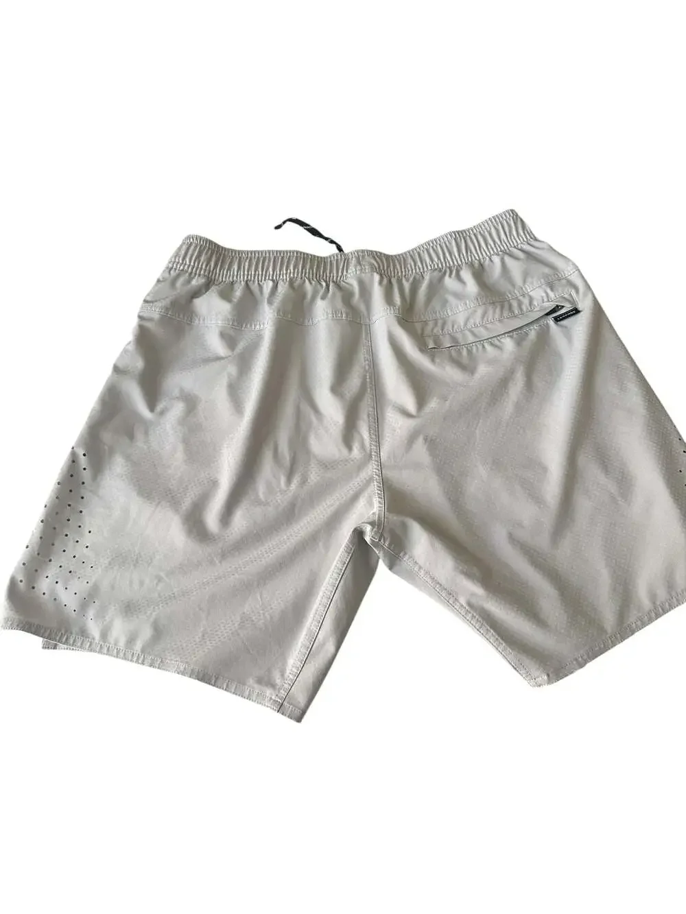Legends Shorts Men’s Large Gray 7” Inseam Zip Pocket Unlined